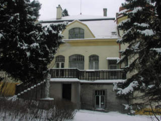 Seminarhaus im Winter